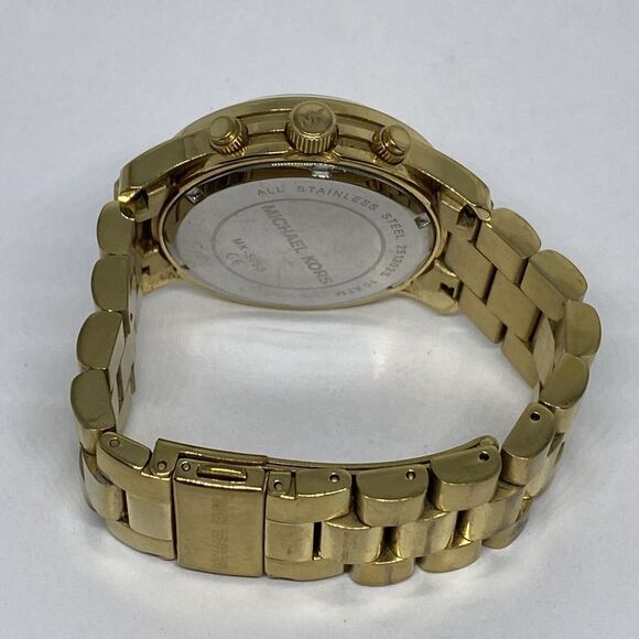 Michael Kors Runway MK5055 Unisex Stainless Steel Analog Dial Quartz Watch UC862 - Picture 11 of 12